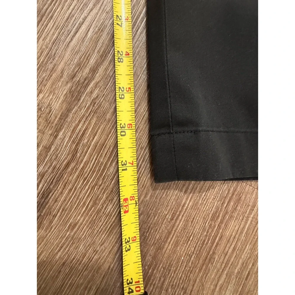 Brooks Brothers Advantage Lightweight Chino Hudson Pants Size 38x32 Black Preppy